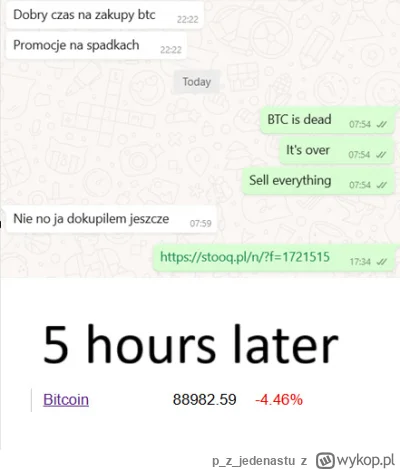 pzjedenastu - #btc #kryptowaluty #krypto #pdk ( ͡° ͜ʖ ͡°)