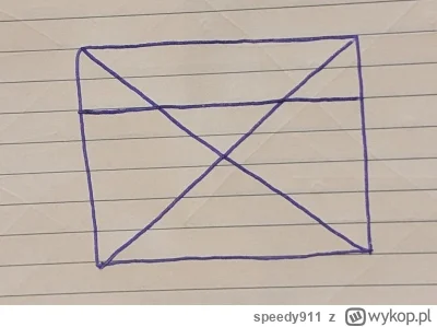 speedy911 - Ile trójkątów znajduje się na tym obrazku? #matematyka #zagadka #zagadkil...