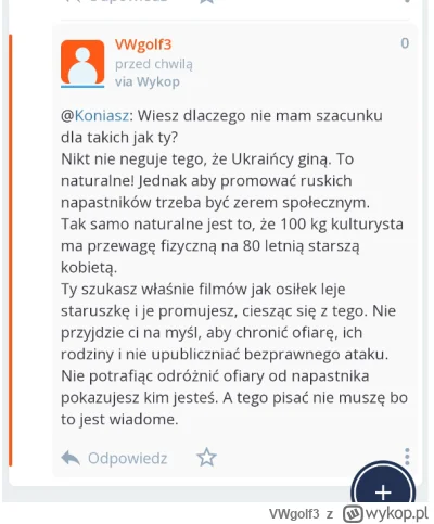 VWgolf3 - #ukraina 
Niektórych prawda mocno boli skoro usuwają komentarze, Niejaki uż...