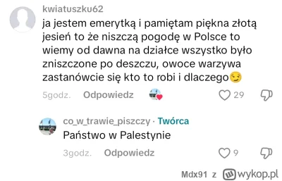 Mdx91 - Przebiegli zymianie niszcza sadzonki w Polskich ogrodkach sterujac pogoda XD
...