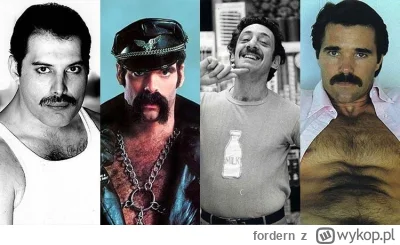 fordern - @CPerez11: O, to ten słynny gejowski wąsik, wylansowany w latach 80. Taki s...