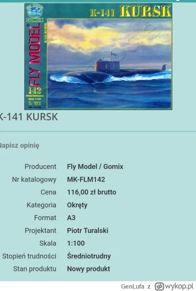 GenLufa - Co myślicie #modelarstwo
Potęga morska floty rosyjskiej w skali 1:100 to je...