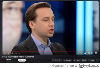 General-franco - Jezu jak pięknie Bosak powyjaśniał tych farmazoniarzy z koalicji 13 ...