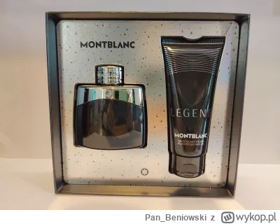 Pan_Beniowski - Sprzedam:
·       Montblanc Legend zestaw EDT 50ml+żel pod prysznic 1...