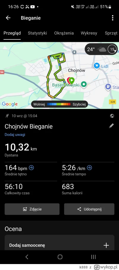 k888 - #sztafeta #bieganie 

13 661,27 - 10,32 = 13 650,95

Po pracy przyjemność się ...