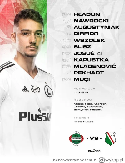 KebabZostrymSosem - (｡◕‿‿◕｡)
#legia #ekstraklasa #mec