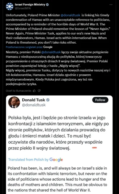 marv0oo - Tak się kończy próbowanie dogadania się z Izraelem xD Nasz wspaniały premie...