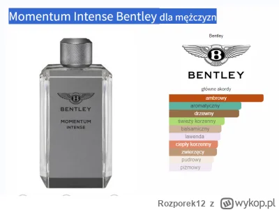 Rozporek12 - Co sądzicie o tym zawodniku ? BENTLEY MOMENTUM INTENSE

Ma zróżnicowane ...