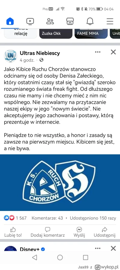 Jax89 - Stanowisko Kibiców Ruchu Chorzow #famemma