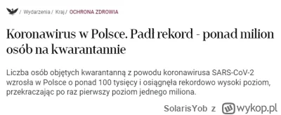 SolarisYob - Do dzisiaj gniję z tego, że jeszcze rok temu jak złapałeś covida, to san...