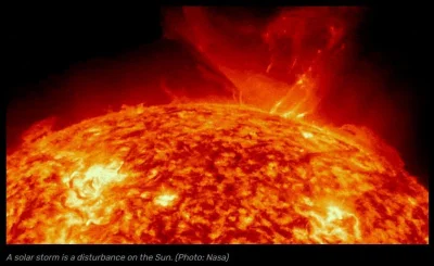 Kowalczuk77 - Pogoda kosmiczna może uziemić loty lotnicze, odwołać starty rakiet, zni...