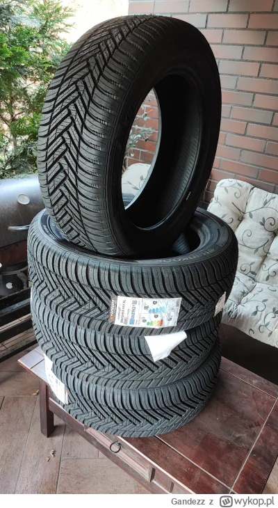 Gandezz - No i wjeżdżają nowe #opony do samochodu żony.
Ciekaw jestem, jakie będą.
Po...