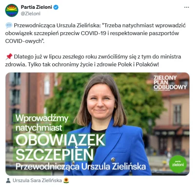 Szang_Tsung - @Orlenc: baba od zeroemisyjności, a w poprzednim sezonie przymus szczep...