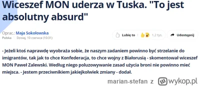 marian-stefan - Bójcie się polaczki Białorusi, niech zabijają i rozwalają głowy polsk...