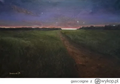 gascoigne - "Venus", 
90x60cm olej na płótnie.

Nie powiem, inspirowałem się Chełmońs...