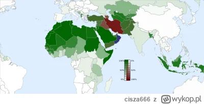 cisza666 - kraje w których obowiązuje islam