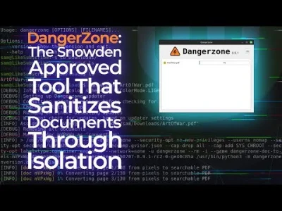 Zapaczony - https://github.com/freedomofpress/dangerzone 

Dangerzone to proste, ale ...