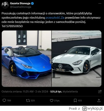 Pradi - @MarianoaItaliano: Przecież on to nagrał, bo Stonoga wrzucił to na twitterze....