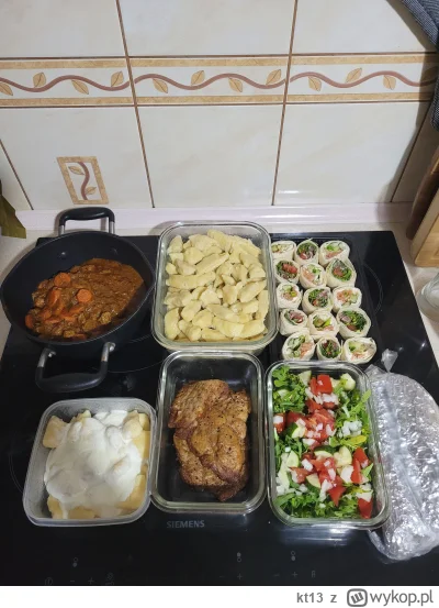 kt13 - Niedziela wieczór więc nagotowane na pół tygodnia