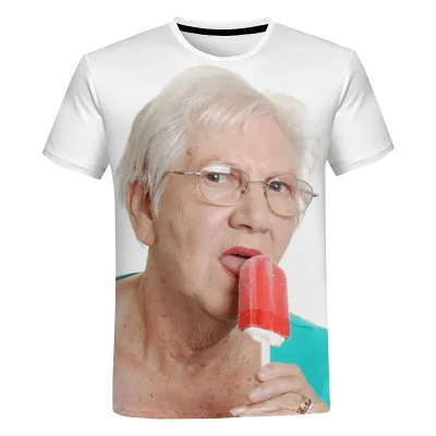 G06DbT - Chińczyk ma zajebiste koszulki na dzień babci.

#dzienbabci #babcia #gownowp...
