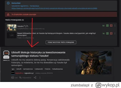 ziumbalapl - Prawidłowa reakcja moderacji na moje zgłoszenie - wywalili fejczura, bra...