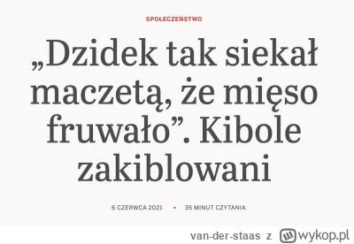 van-der-staas - Wiemy, że Nawrocki chodził na ustawki i wiemy też z kim był w ekipie....