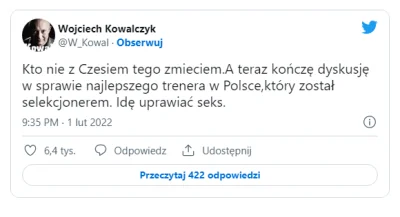 an-drzej - Możecie sobie szkalować Pana Trenera Michniewicza do woli, każdy ekspert w...