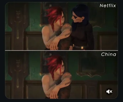 mk321 - @Worm91 albo tutaj. Dwie lesbijki siadają obok siebie? Cenzura! Dobre Chiny, ...