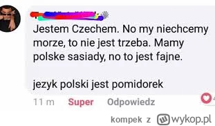 kompek - @zydzpasji: czeskie memy są pomidorek (｡◕‿‿◕｡)