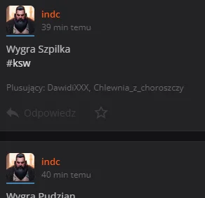 indc - Przewidziałem
#ksw