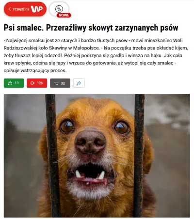 TakiSobieLoginWykopowy - Na WP znajdziesz przepis na psi smalec #heheszki #psy

https...