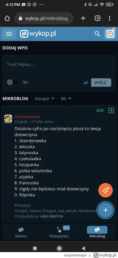 majortomajor - Zastanawiałem się, dlaczego filtry 6/12/24h mi nie działają. Okazało s...