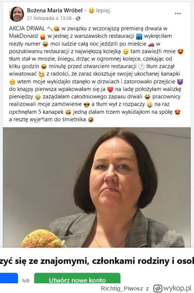 Richtig_Piwosz - @WielkiNos: 
Gratuluję, zostałeś niemiłosiernie strolowany
To też ły...