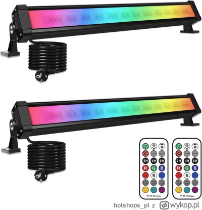 hotshops_pl - Błąd cenowy CLV 42 W RGB LED Wallwasher reflektor RGB, 12 kolorów, wiel...