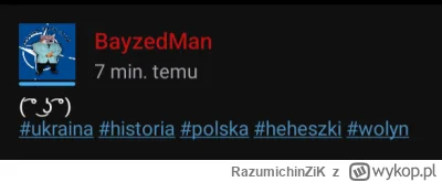 RazumichinZiK - Taki właśnie jest wygląd ukraińskich trolli - najpierw tag "heheszki"...