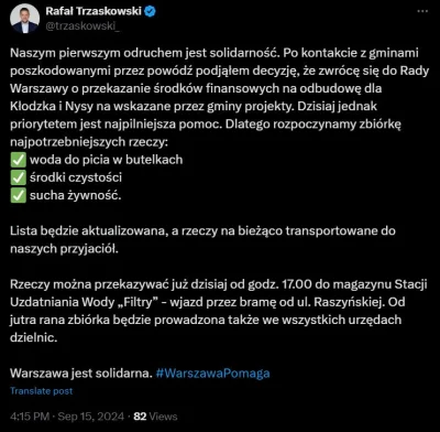 framugabezdrzwi - Zbiórka najpotrzebniejszych rzeczy: 
✅ woda do picia w butelkach
✅ ...