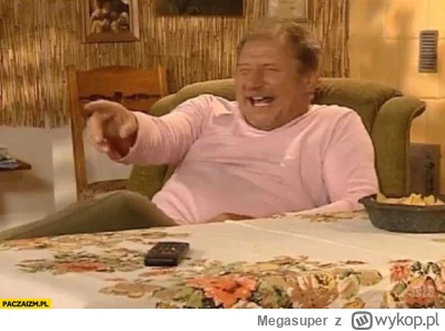 Megasuper - @krucjan posmieje się przed telewizorem