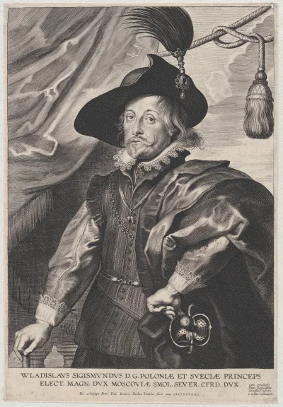 Loskamilos1 - Portret Władysława IV Wazy, króla Polski w latach 1632-1648, wykonany w...
