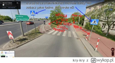 kry-kry - >o a co to za znak na skrzyżowaniu kilkaset metrów wcześniej? XD zobacz jak...