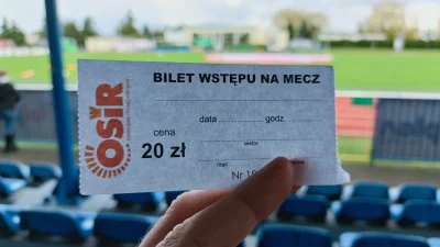 fafik_delta - #mecz bilet na mecz Sokoła Kleczew - dość... specyficzny 
¯\(ツ)/¯