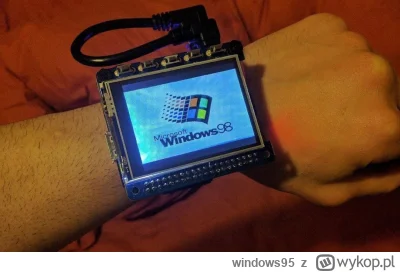 windows95 - Właśnie wymyśliłem smartwacza

#chwalesie