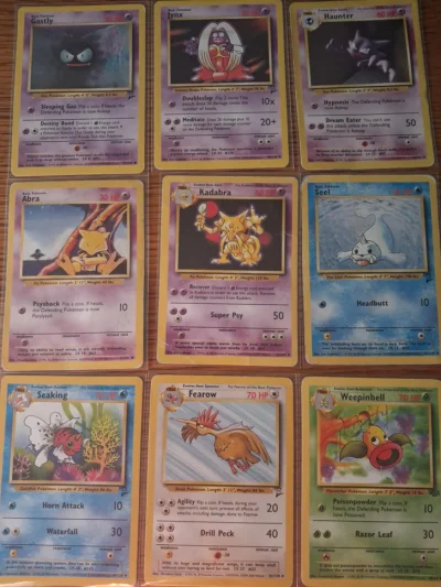 olsnienie - Ktoś ma Poksy ze starych serii i chciałby się wymienić?
#pokemontcg  #pok...