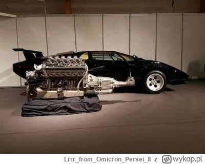 LrrrfromOmicronPersei8 - Lamborghini Countach i jego silnik v12

#ciekawostki #motory...
