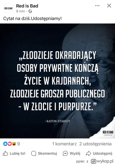 pywc - Co z tym gościem z red is bad? Bo robi sobie jaja na fb #kiciochpyta #bekazpra...