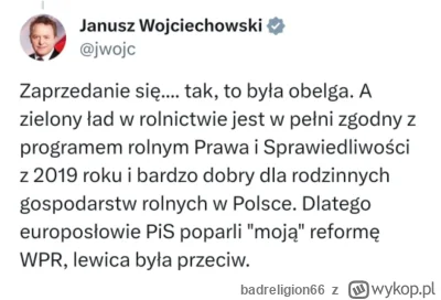 badreligion66 - #sejm #polityka PiS jutro będzie się podłączać do protestu rolników w...