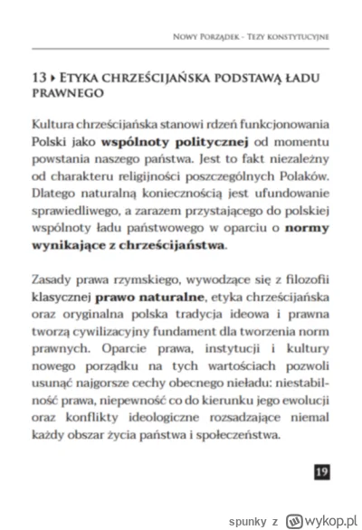 spunky - @L3stko: A teraz mnie pokaż te normy chrześcijańskie mówiące, że tego można ...