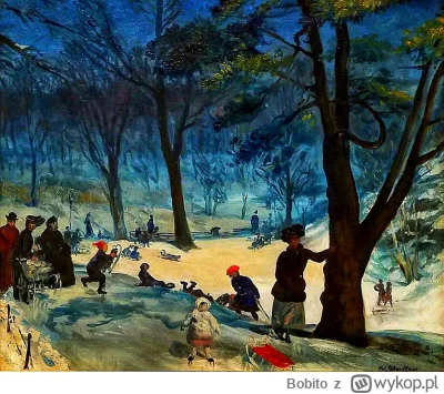 Bobito - #obrazy #sztuka #malarstwo #art

William Glackens - Central Park ok. 1905, o...