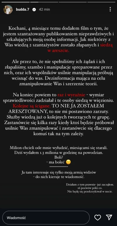 lechiffre_777 - Kolejny raz Budda wykorzystuje sytuację i wyciera sobie mordę pseudo ...