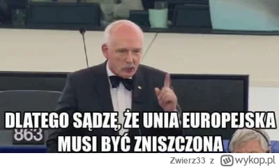 Zwierz33 - @mysliciel-z-internetu: 
Możliwe, że UE rozpadnie się na parę bloków Zachó...