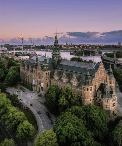 Loskamilos1 - Muzeum Nordyckie, budynek powstały na terenie Sztokholmu w 1907 roku, p...
